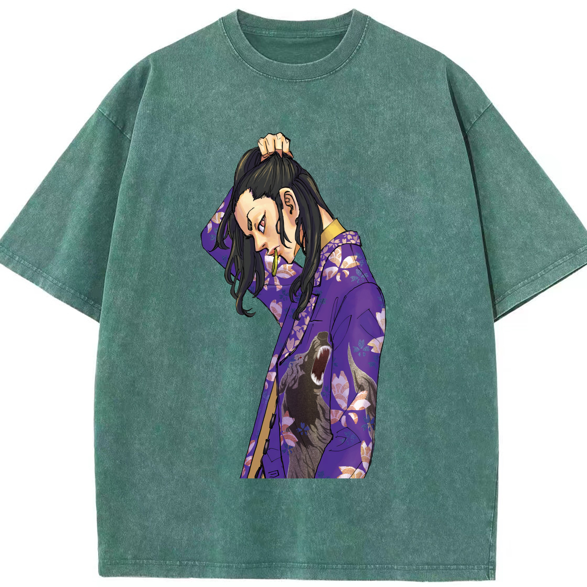 （画像用） 東京リベンジャーズ Tokyo Revengers 綿100% ヴィンテージ風 半袖Tシャツ（フロントプリント）
